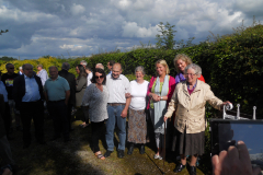 Ireland, Knockainey, Deirde Byrne, Tom Leahy, the Ryan grand-nieces Mary, Charlotte, Phillipa and the house owner Miss Walshe