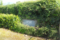 Ireland, Knockainey, plaque at Frank Ryan family home