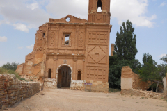 Spain, Belchite, S. Augustin,  Plaza de San Augustin