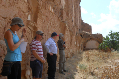 Spain, Belchite, S. Augustin, destroyed cloisters