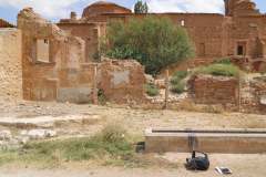 Spain, Belchite, S. Augustin, fascist strongpoint slaughter house