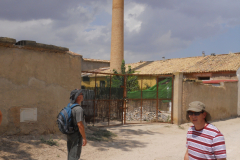 Spain, Belchite, sulphur factory