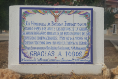 Spain, Madrigueras, IB plaque